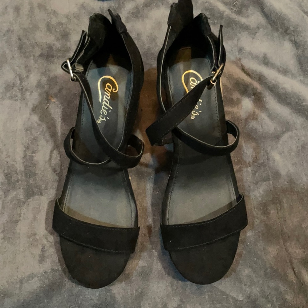 Candies wedges black new